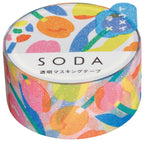 SODA Transparent Masking Tape - Glitter - Art Haus and Co