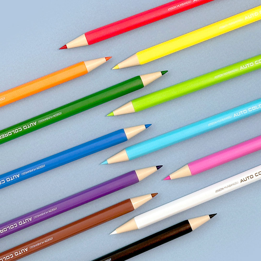 iiGEN - 12-Color Slim Mechanical Colored Pencils