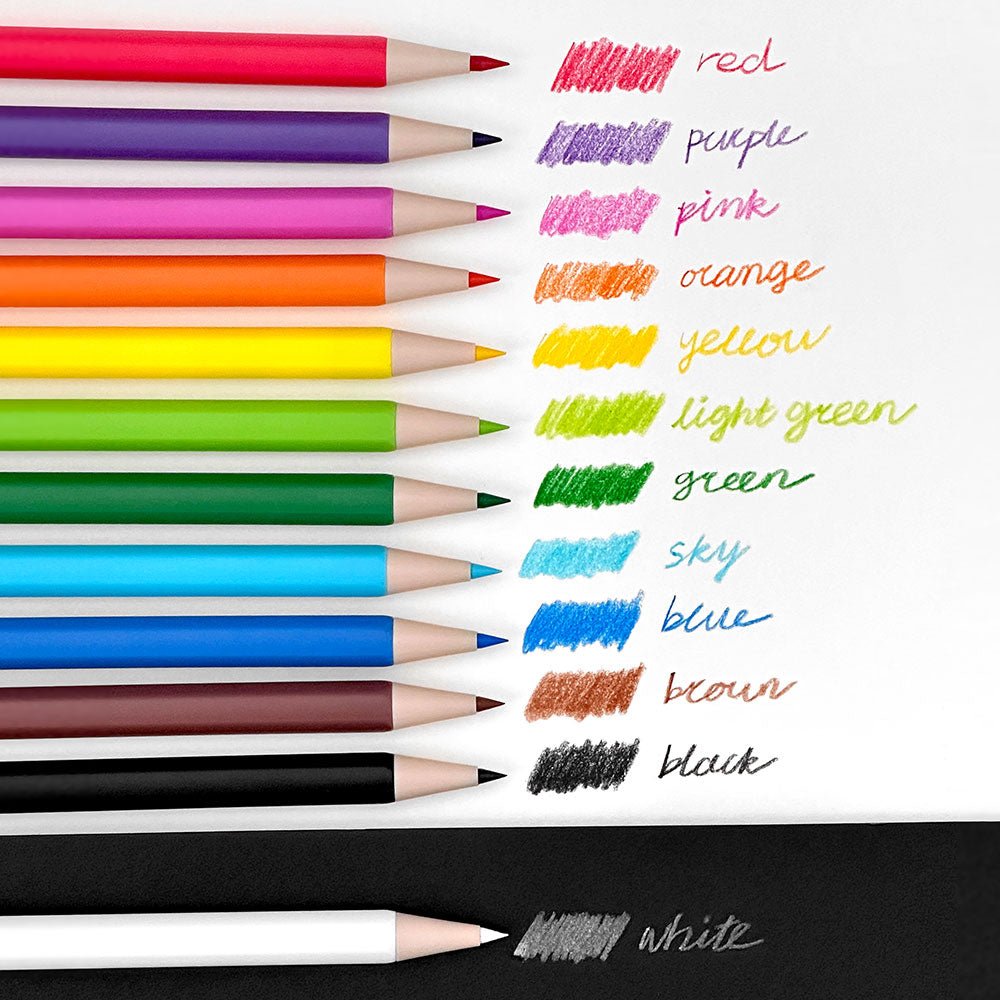iiGEN - 12 - Color Slim Mechanical Colored Pencils - Art Haus and Co