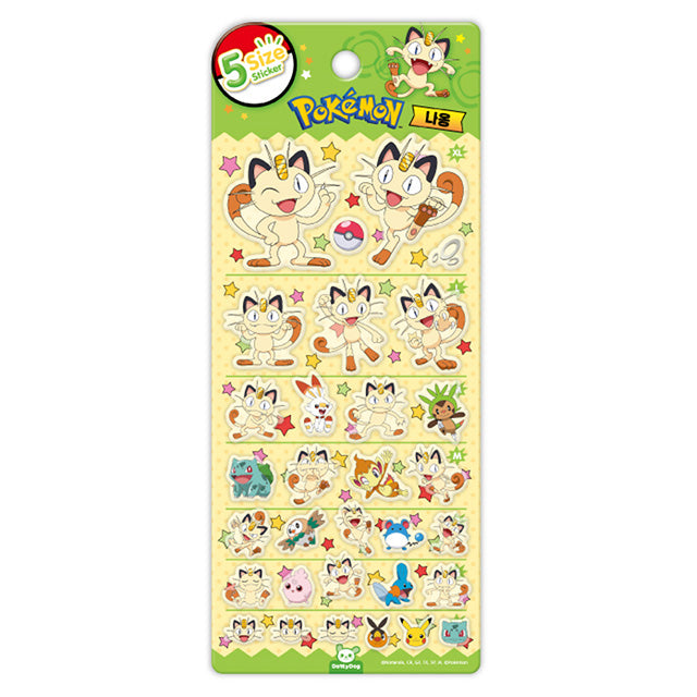 Pokémon 5-Size Sticker