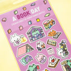 A Book Day Planner Sticker Sheet