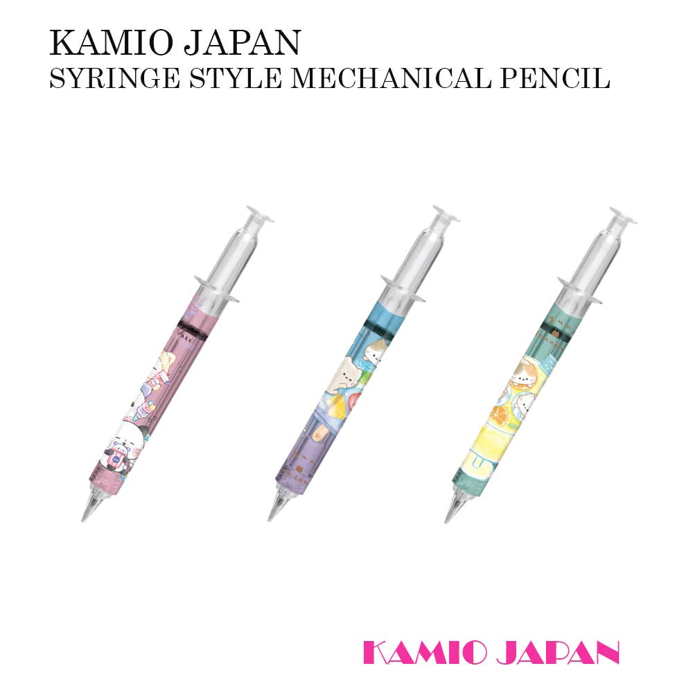 Kamio Japan Syring Style Mechanical Pencil (0.5mm)
