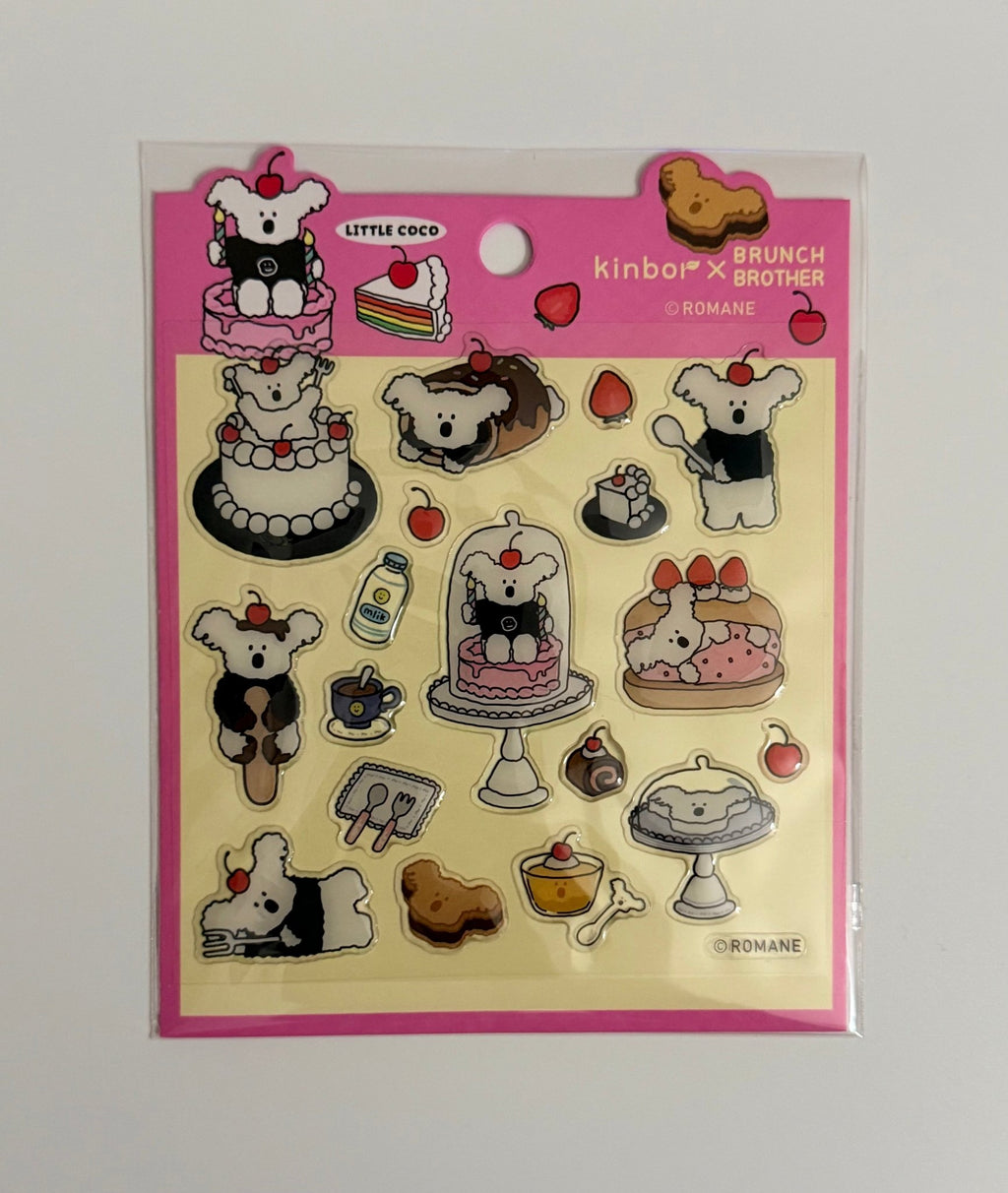 Romane - kinbor x Brunch Brother 3D Epoxy Sticker - Art Haus and Co
