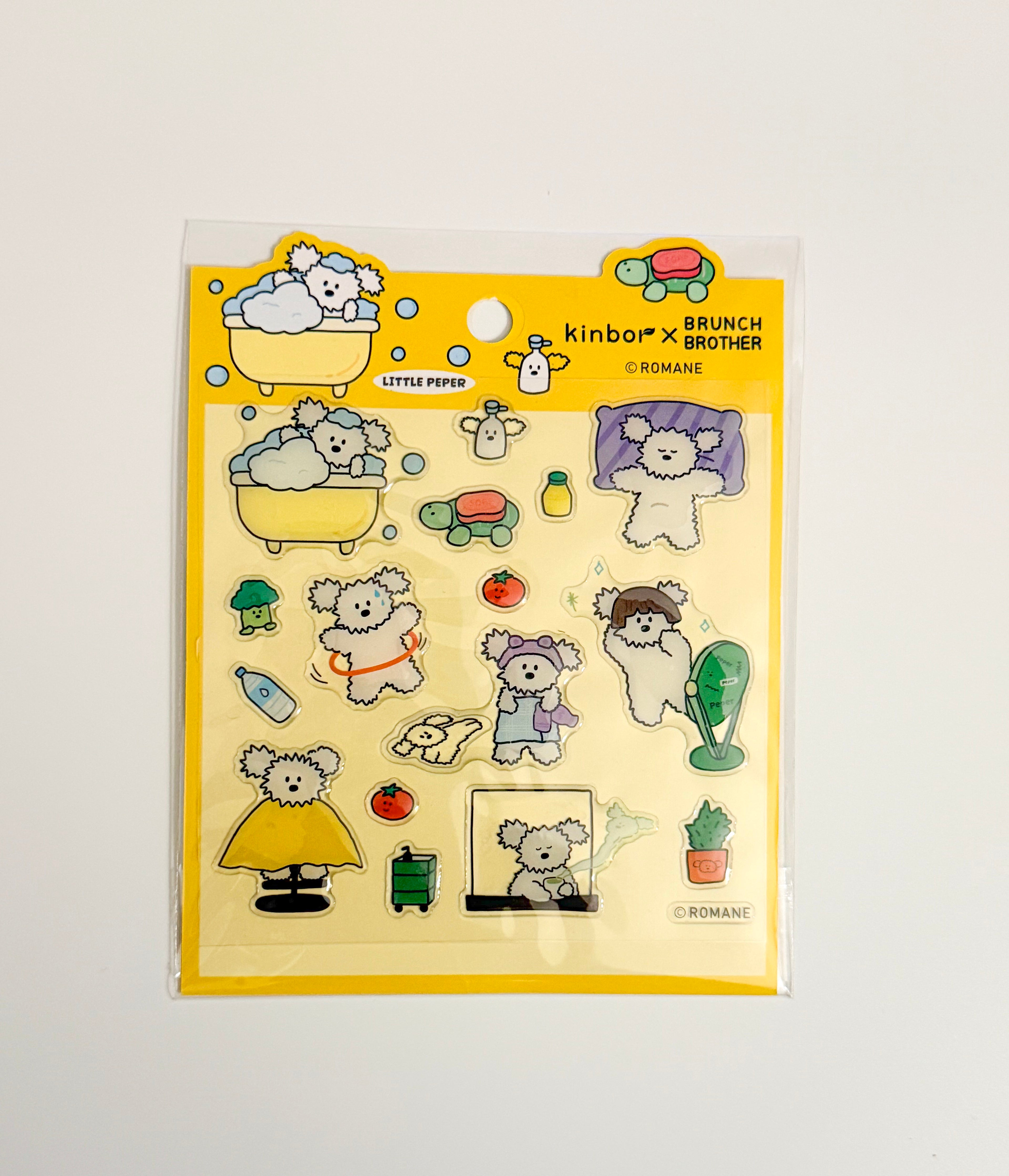 Romane - kinbor x Brunch Brother 3D Epoxy Sticker