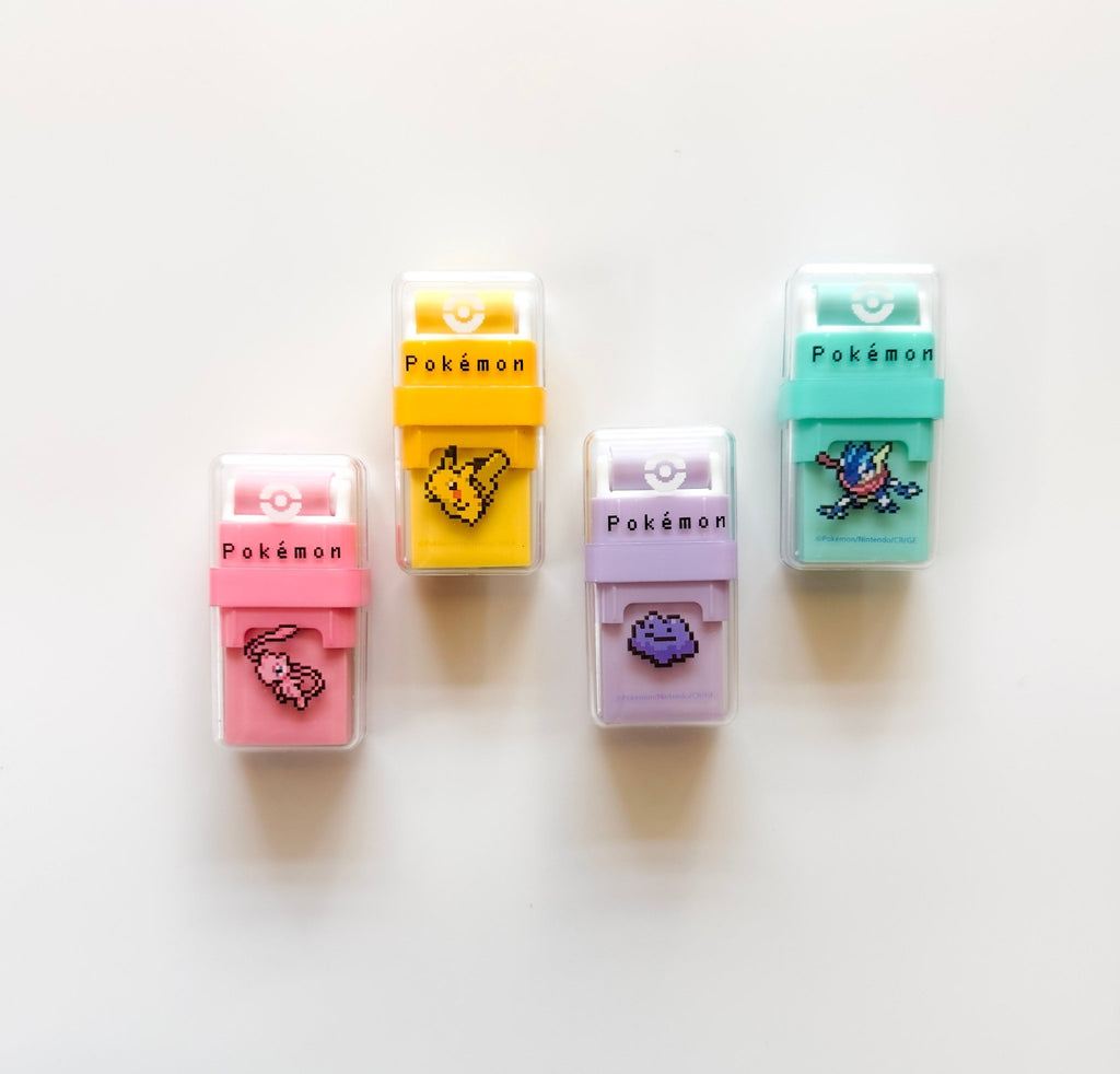 Pokemon Roller Eraser - Art Haus and Co