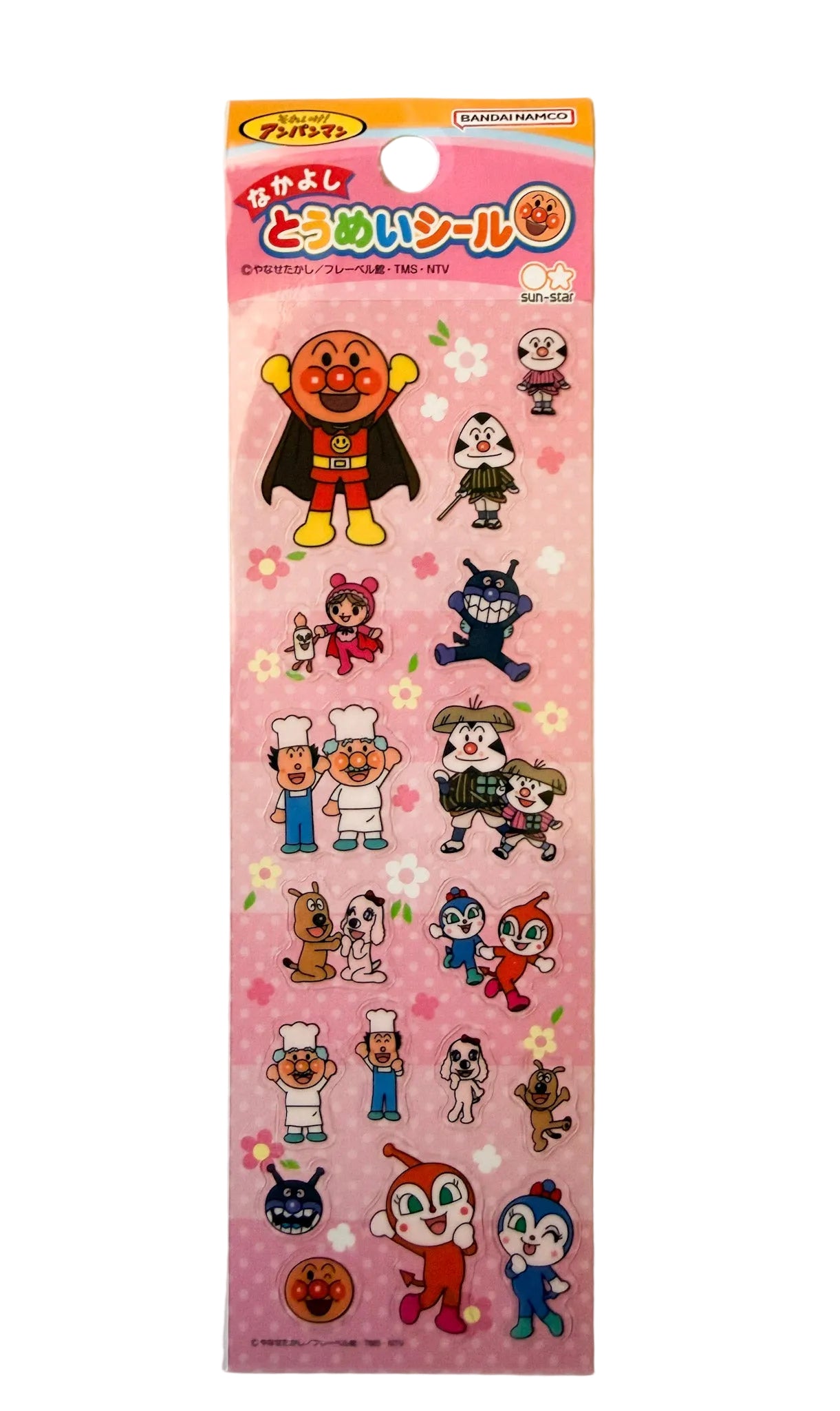 Anpanman Transparent Sticker