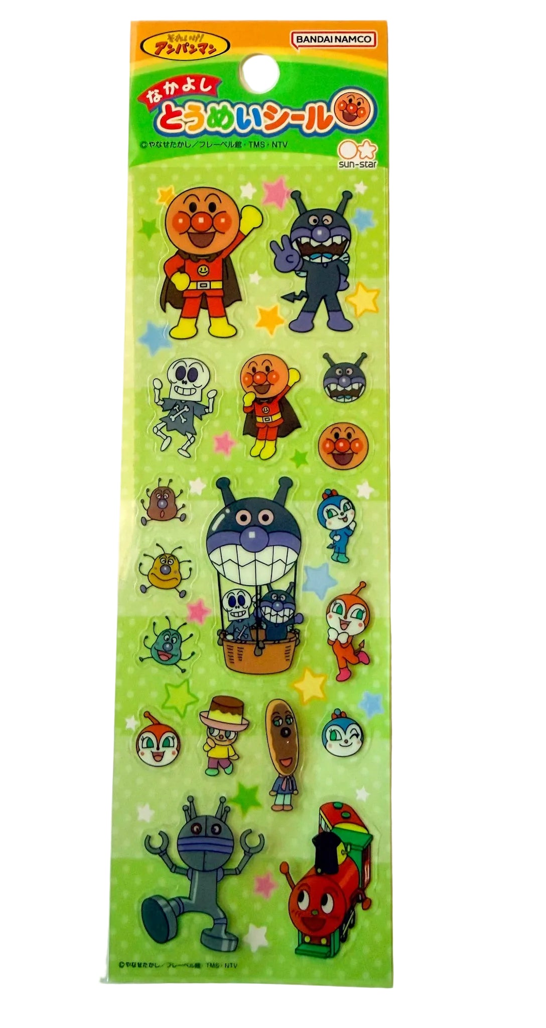 Anpanman Transparent Sticker