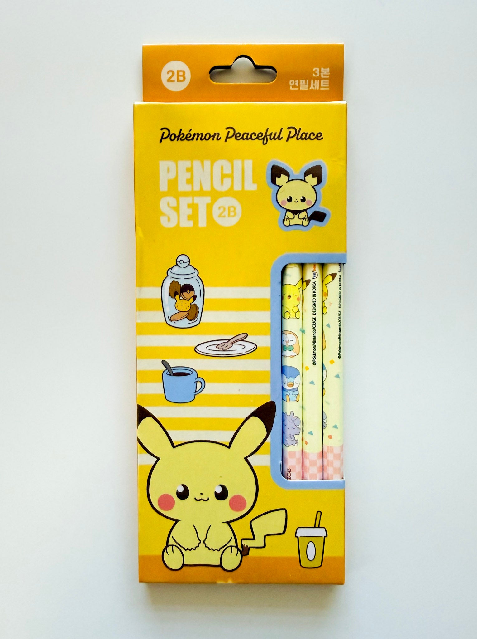 Pokémon Peaceful Place 2B Pencil Set (3-Pack) - Art Haus and Co
