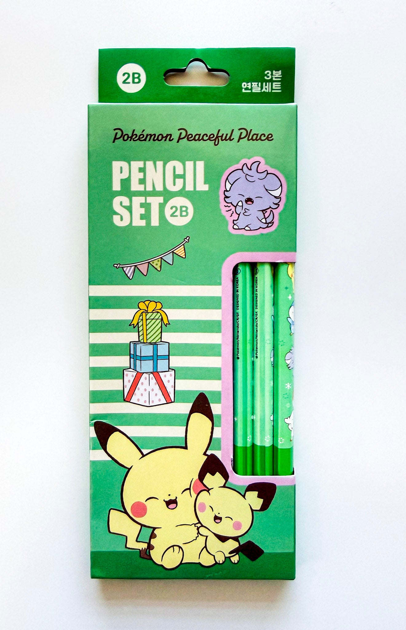 Pokémon Peaceful Place 2B Pencil Set (3-Pack) - Art Haus and Co