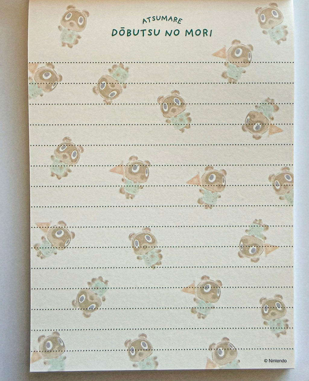Animal Crossing (Dobutsu no mori) A6 Memo Pad (100 Sheets)