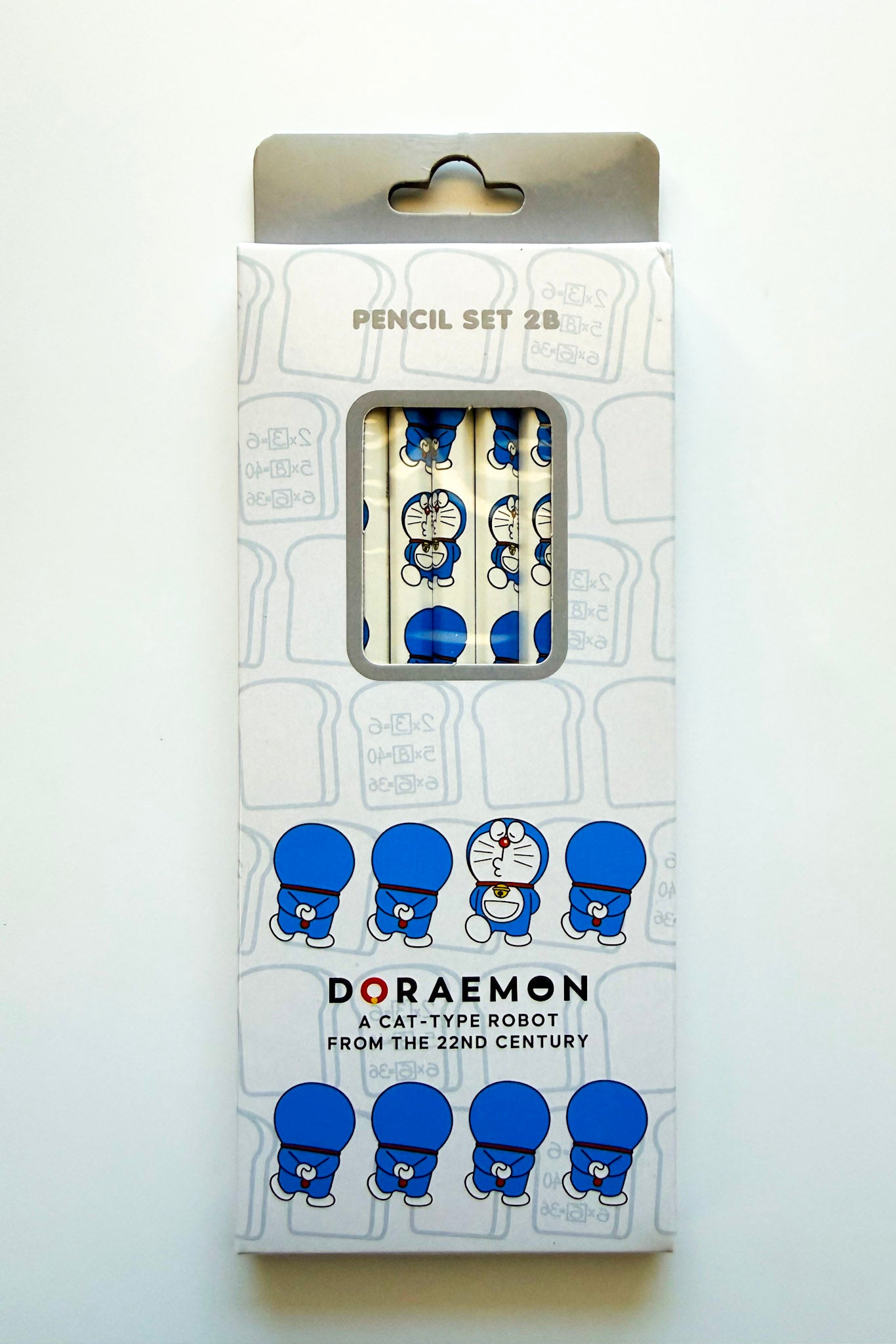 Doraemon 2B Pencil Set (5-Pack, Assorted Designs) - Art Haus and Co