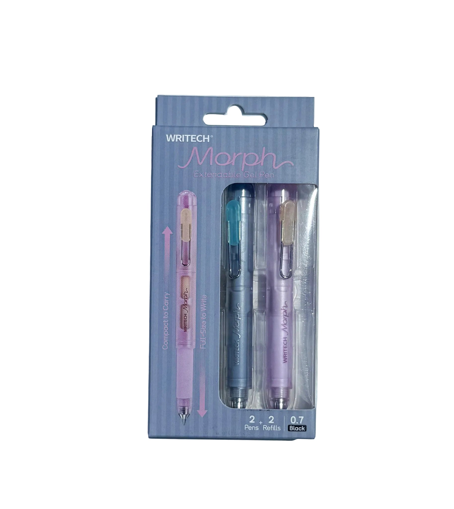 WRITECH Morph Extendable Gel Pen Value Set 0.7mm