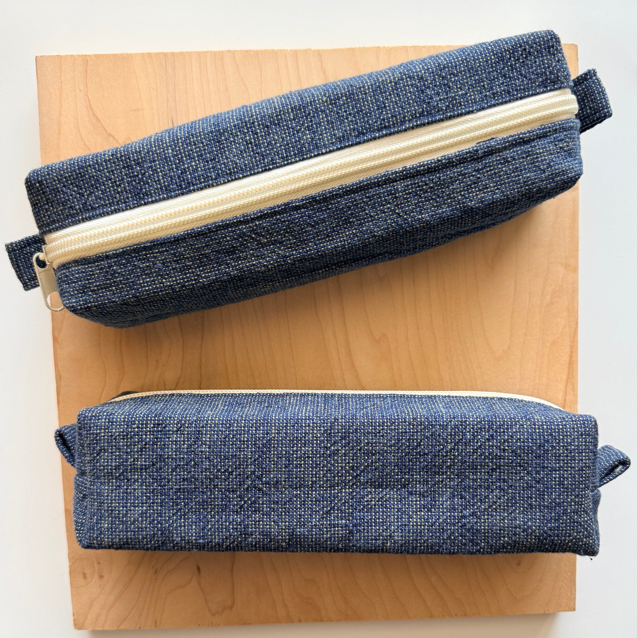 De La Luz Vintage Indigo Pencil Cases & Bags