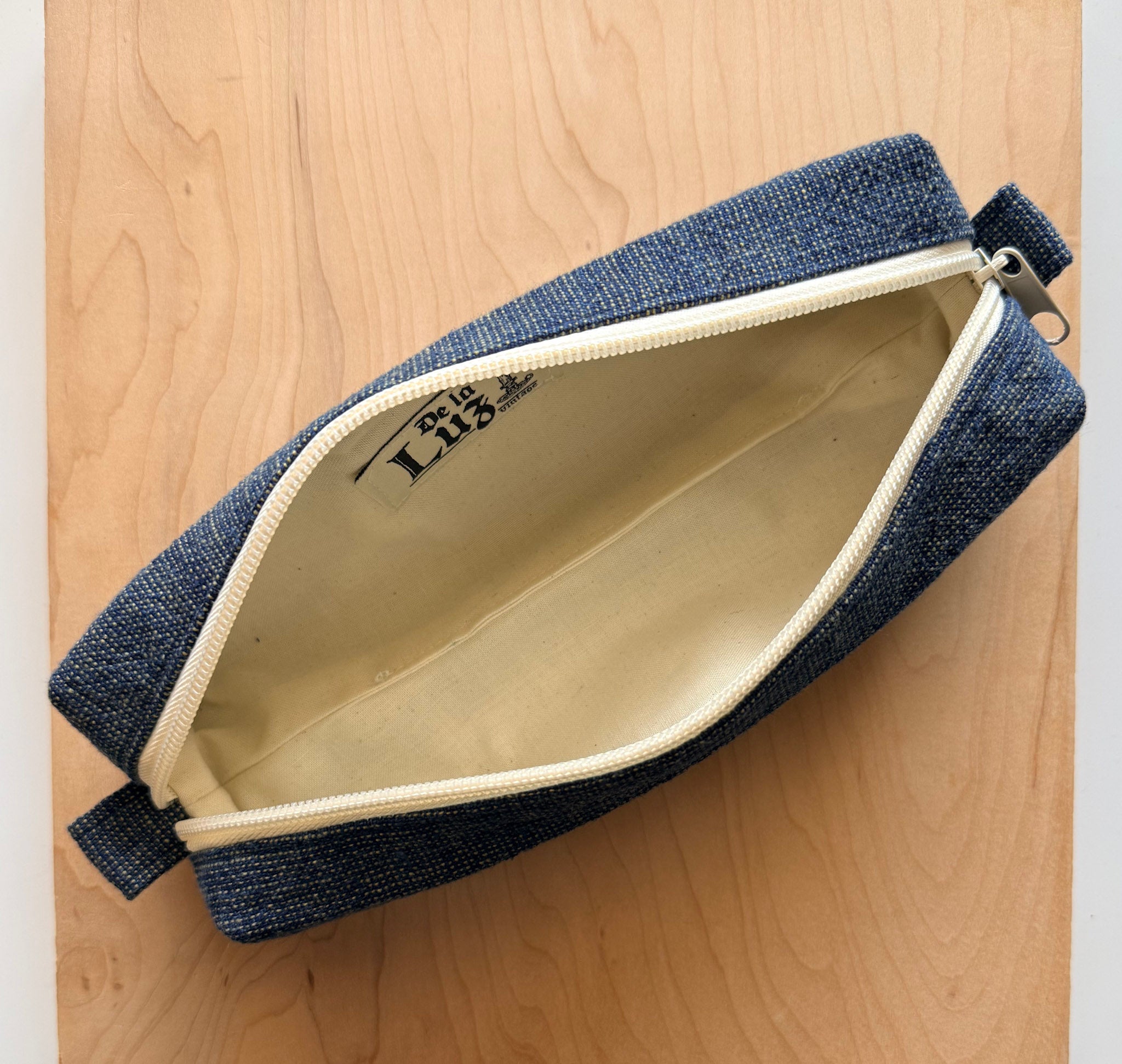 De La Luz Vintage Indigo Pencil Cases & Bags