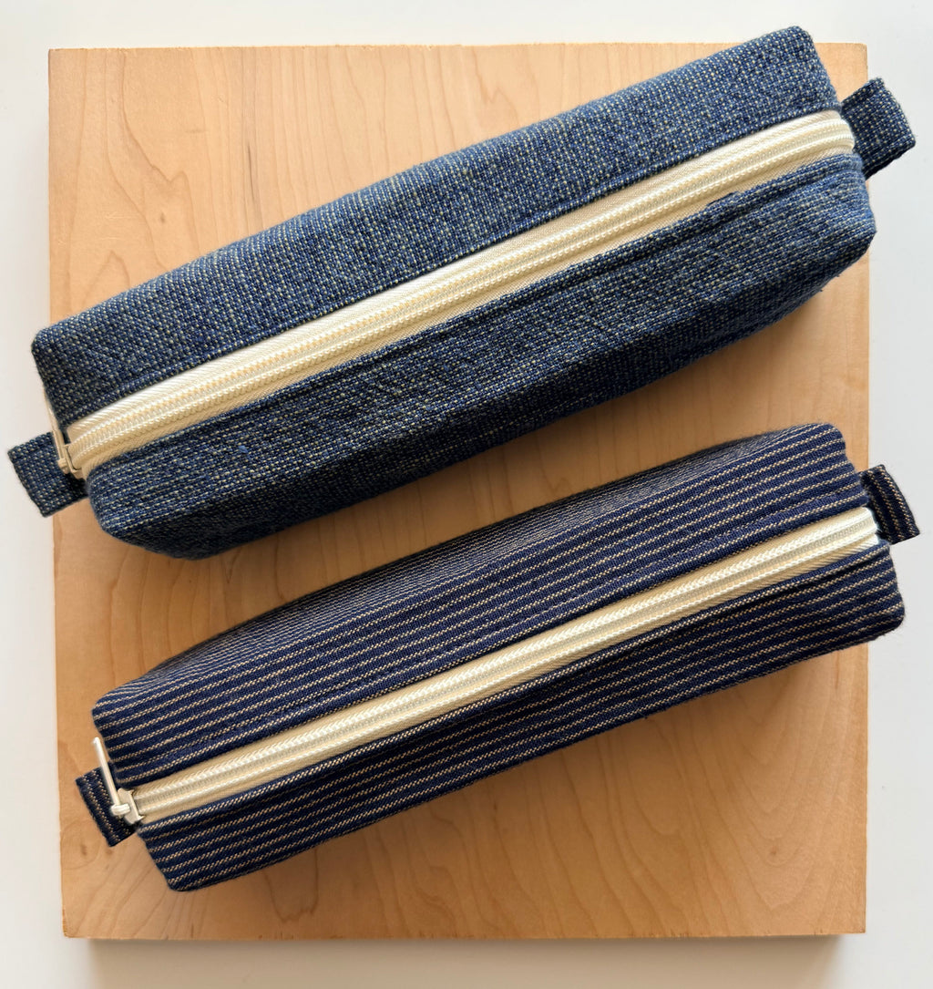 De La Luz Vintage Indigo Pencil Cases & Bags