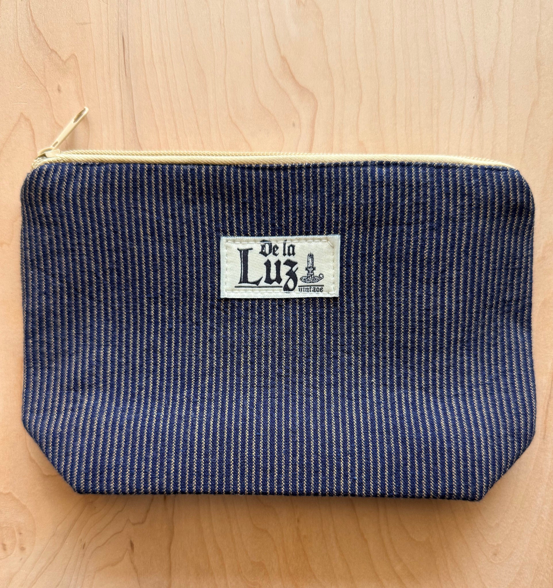 De La Luz Vintage Indigo Pencil Cases & Bags