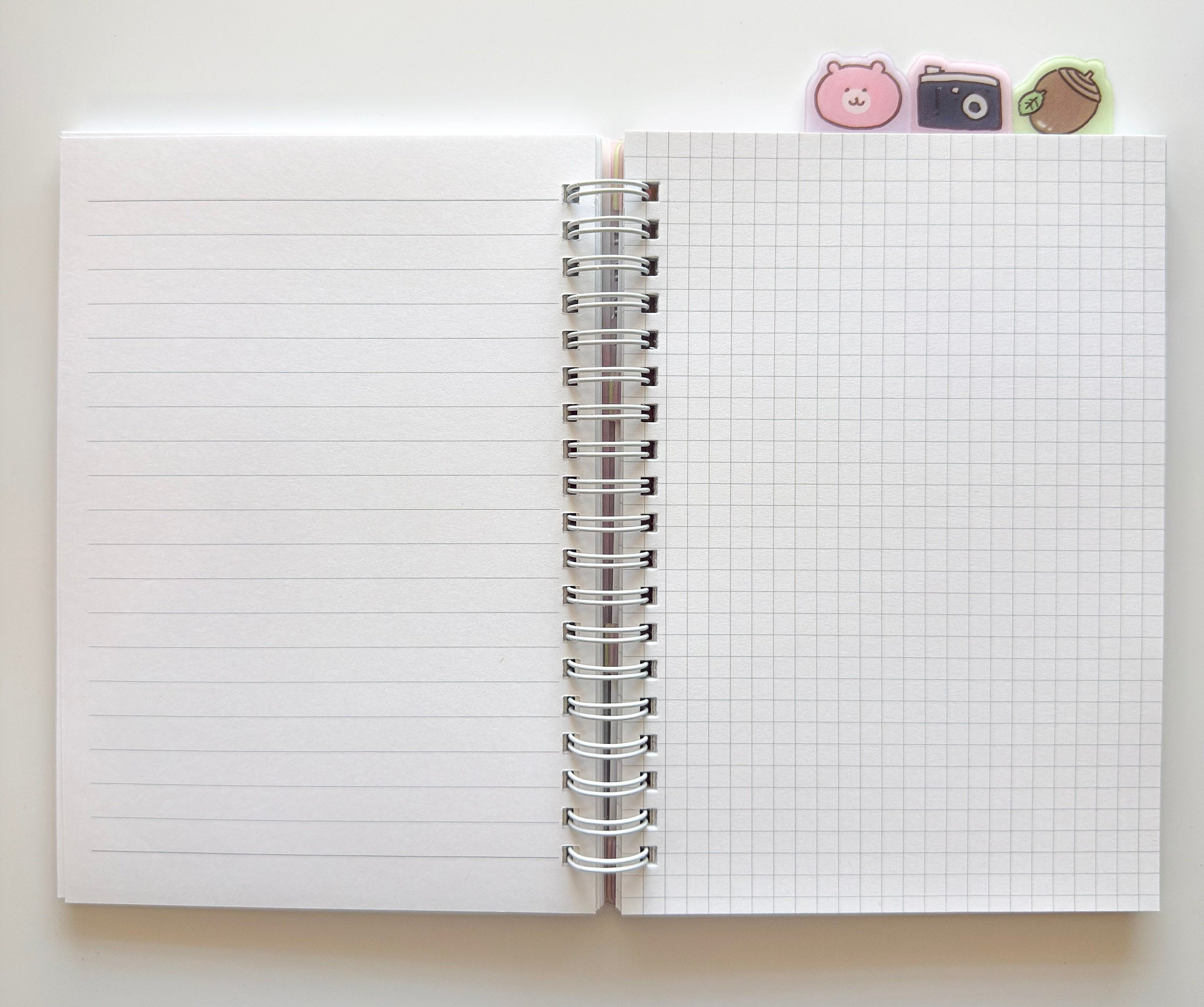 Magic Channel Chiikawa Index Notebook – Tabbed Spiral Journal