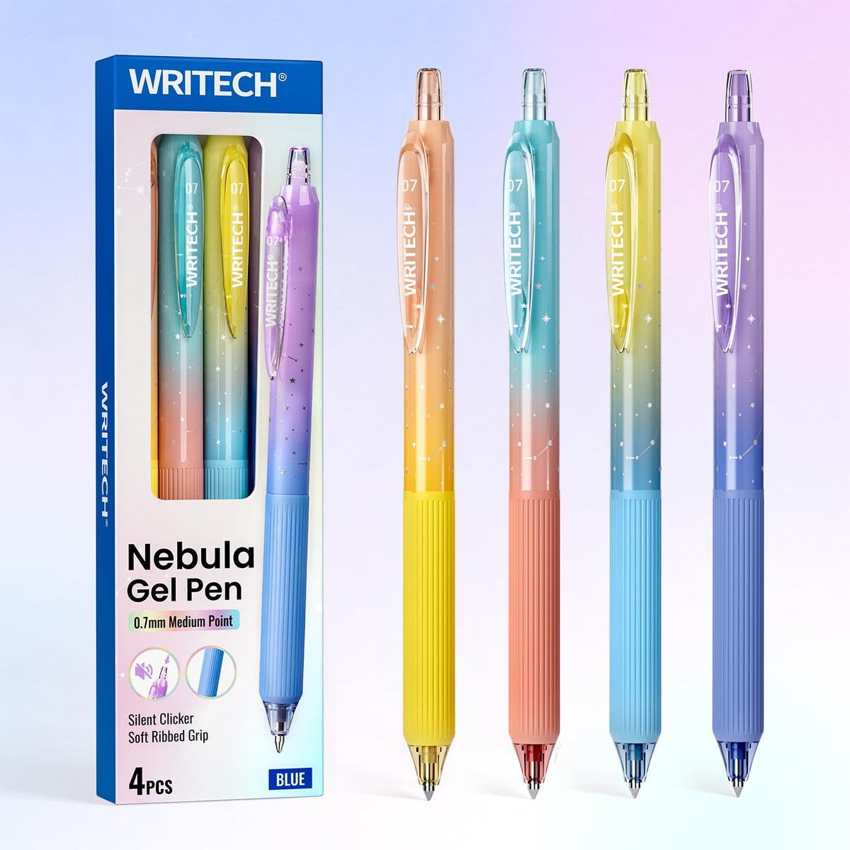 Nebula Gel Pen 0.7mm (Black Ink) - Art Haus and Co