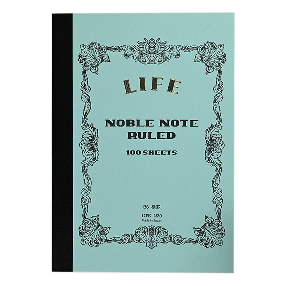 Life Stationery Noble B6 Notebook – 5x7 Cream Paper