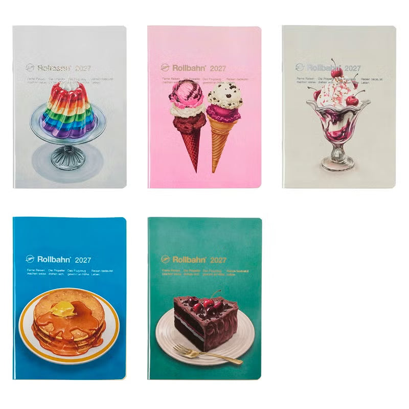 Rollbahn Notebook 2027 Diary American Sweets B6