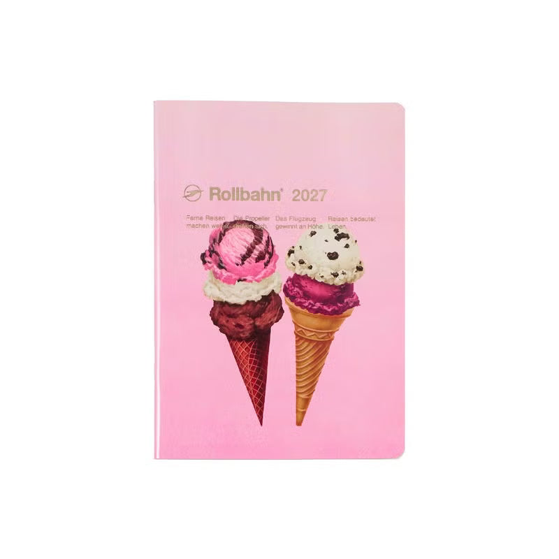 Rollbahn Notebook 2027 Diary American Sweets B6