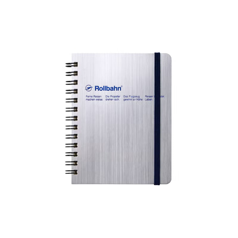 Rollbahn Pocket Notebook, Metallic Medium