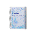 Delfonics Rollbahn Spiral Glitter Notebook Large – 5" x 7" Grid Paper