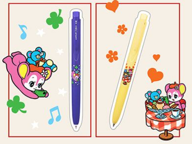 Uni-ball Signo Retractable Pen X Showa Kumachan (0.38mm)
