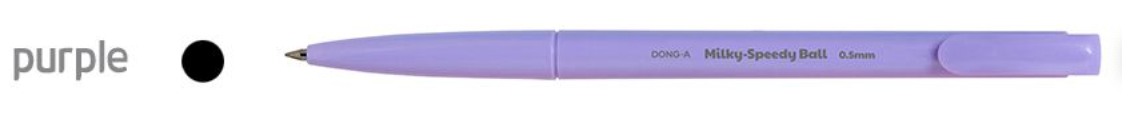 Dong-a Milky Speedyball Ballpoint Pen (0.5 mm)
