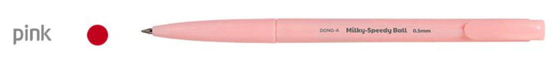 Dong-a Milky Speedyball Ballpoint Pen (0.5 mm)