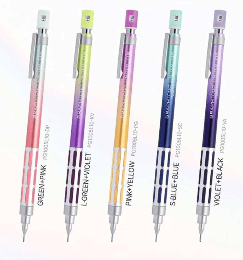 [LIMITED EDITION] Pentel Graph Gear 1000 Mechanical Pencil – Dreamlike Aurora 0.5 mm - Art Haus and Co