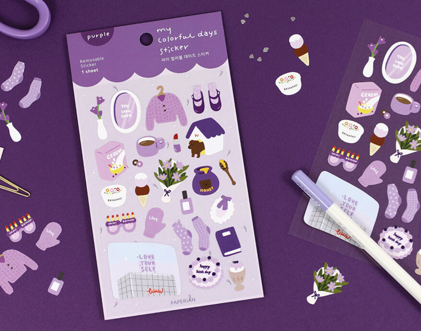 Paperian My Colorful Days Stickers