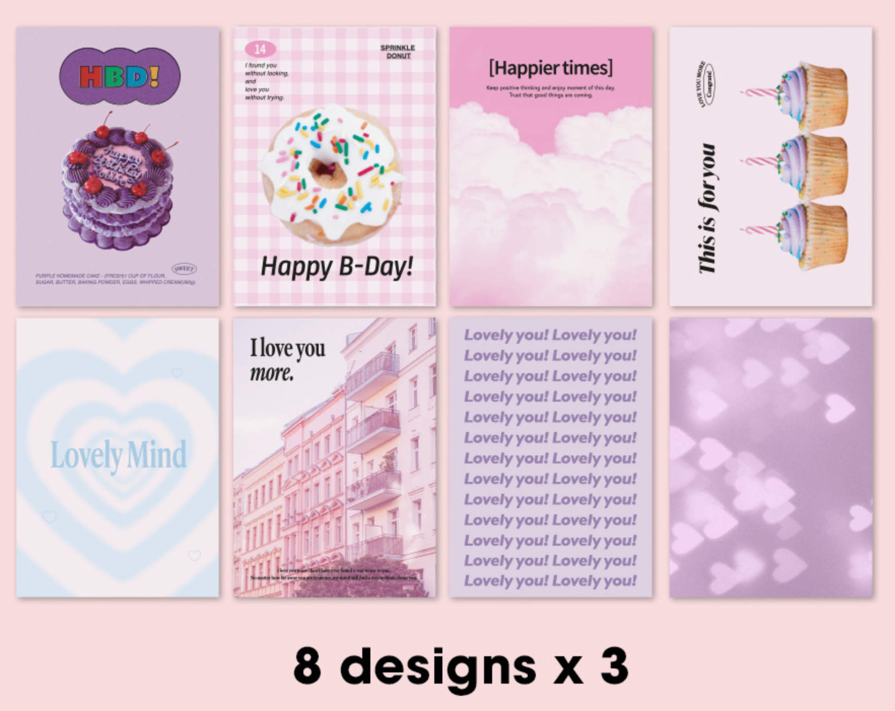 Iconic Moodscape Message Card Set