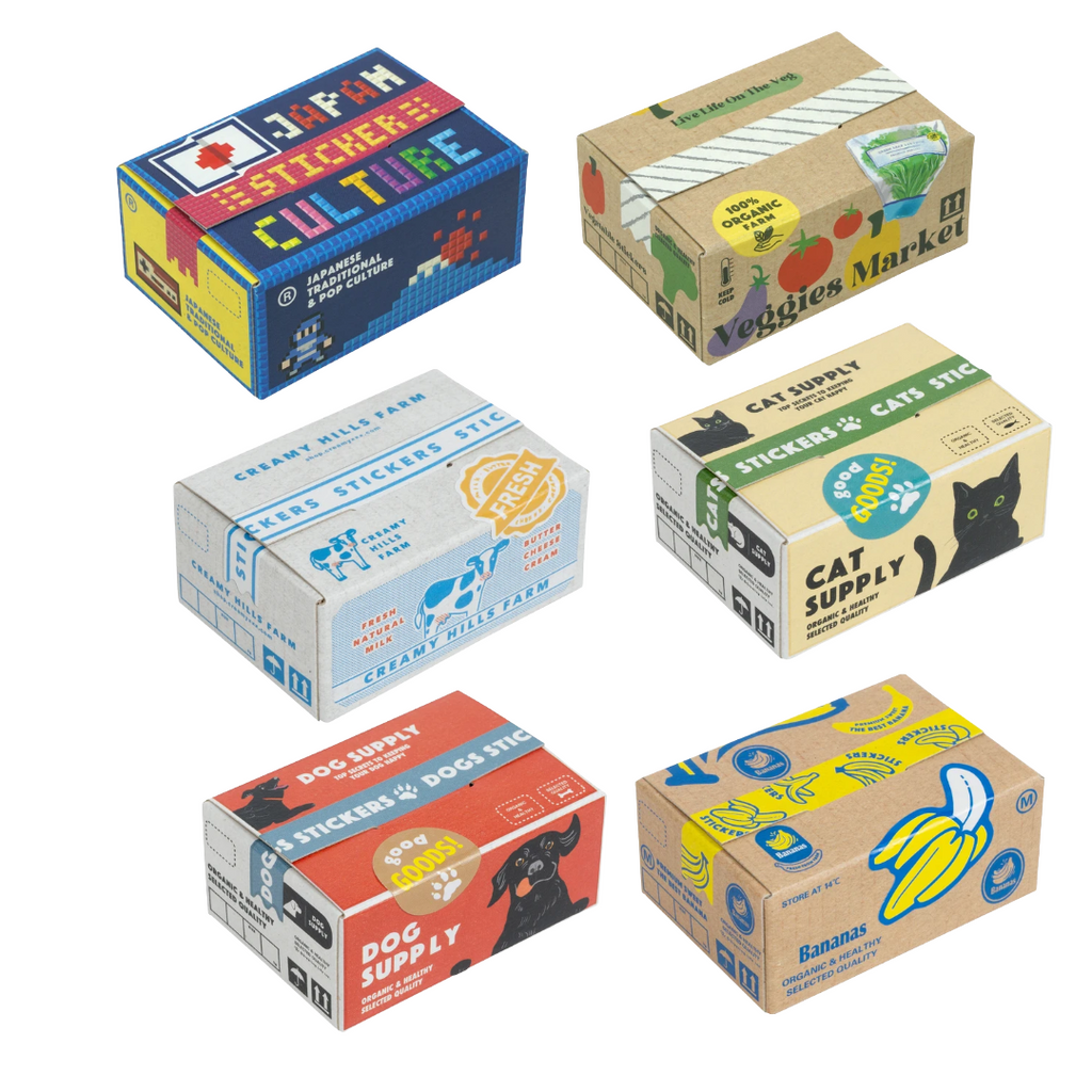 Greeting Life Inc. Haco Sticker (Hako Seal) Series