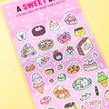 A Sweet Day Glitter Planner Sticker Sheet