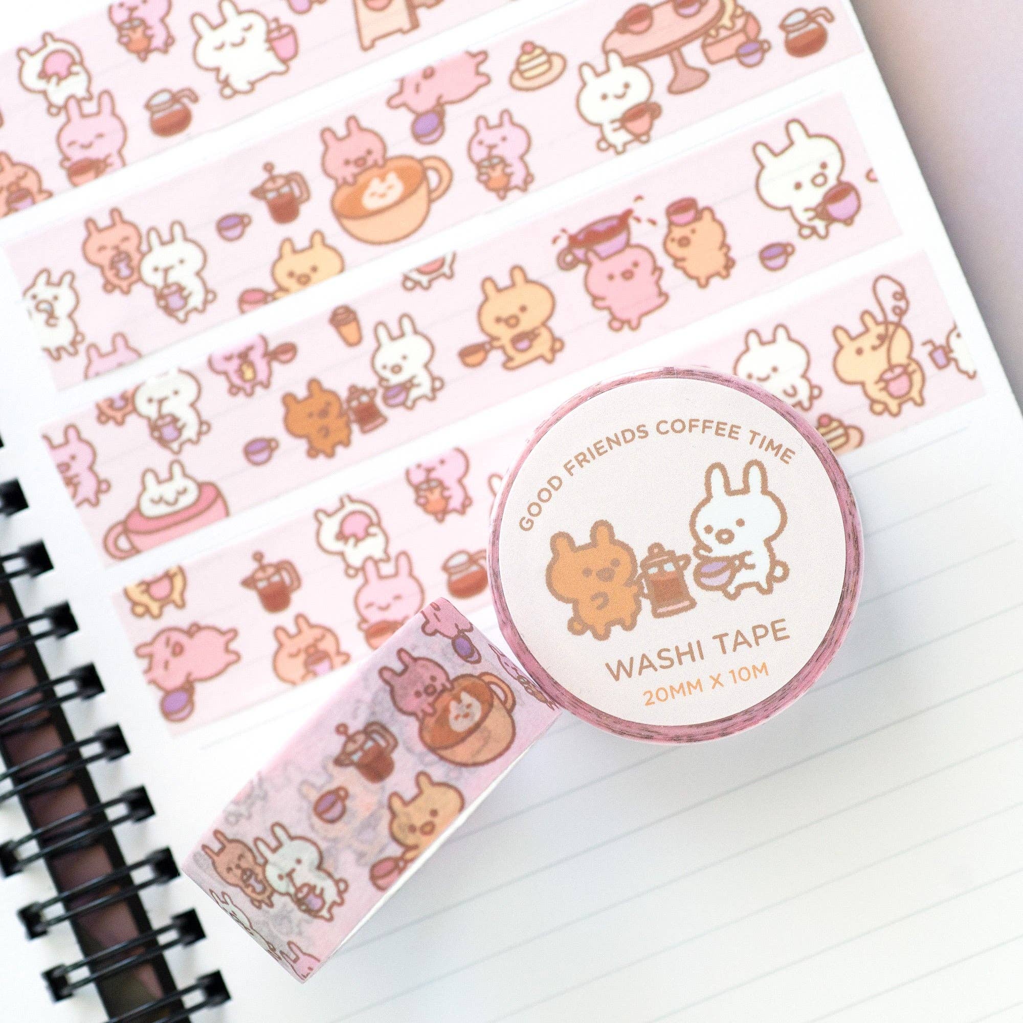 Good Friends Coffee Time Washi Tape