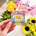 Enamel Pin - Emotional Support Mushroom Stamp - Art Haus and Co