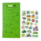 A Frog Day Planner Sticker Sheet