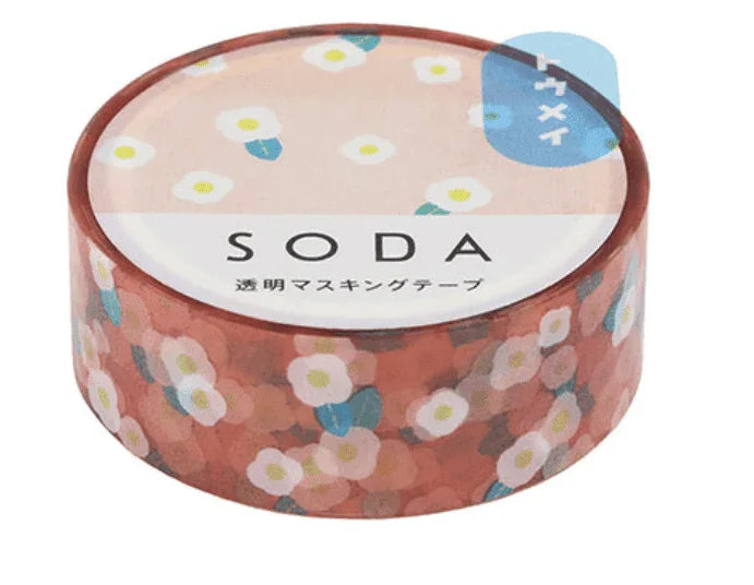 SODA transparent Masking Tape - Art Haus and Co