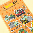 A Work Day Planner Sticker Sheet