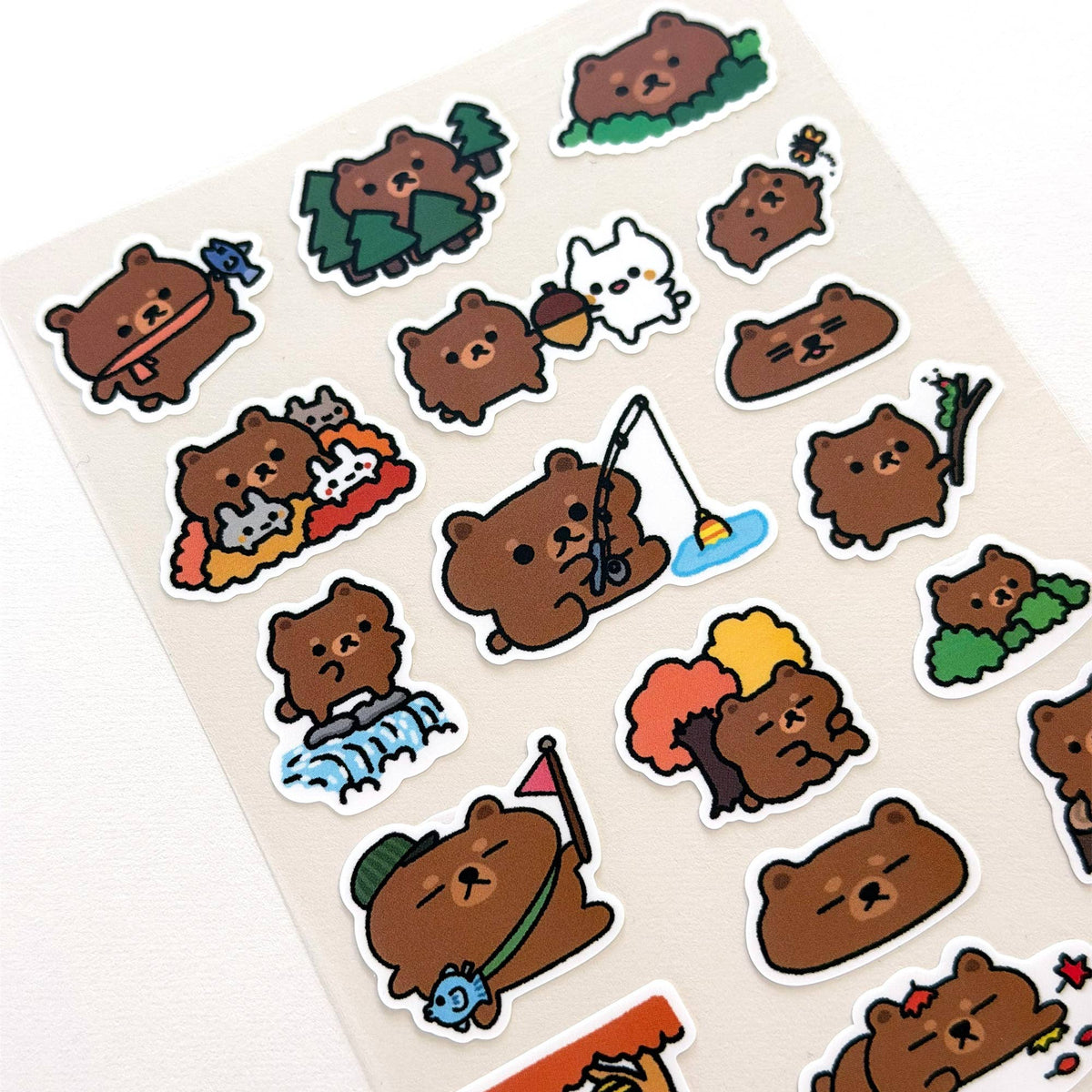 A Bearly Day Planner Sticker Sheet