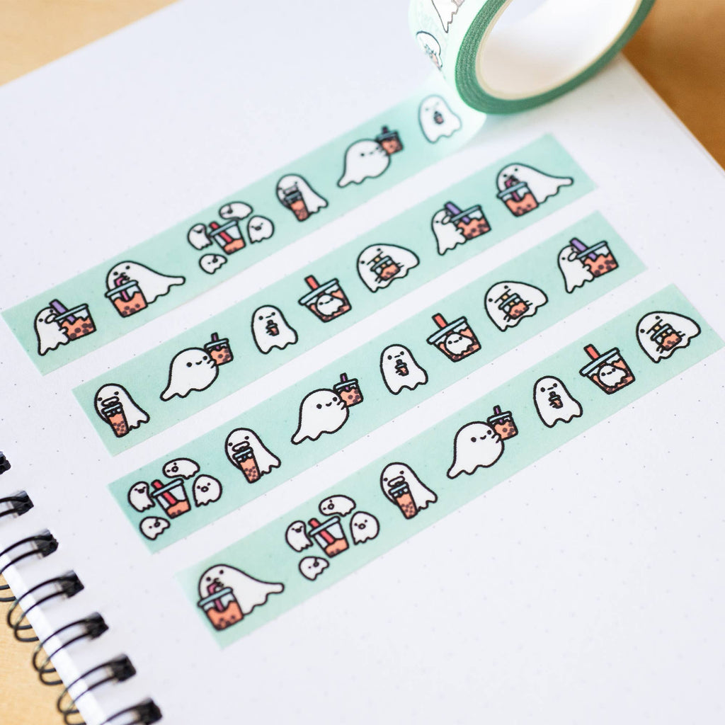Boba Ghosts Washi Tape - Art Haus and Co