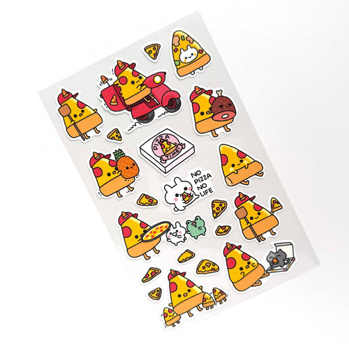 A Pizza Day Planner Sticker Sheet - Art Haus and Co