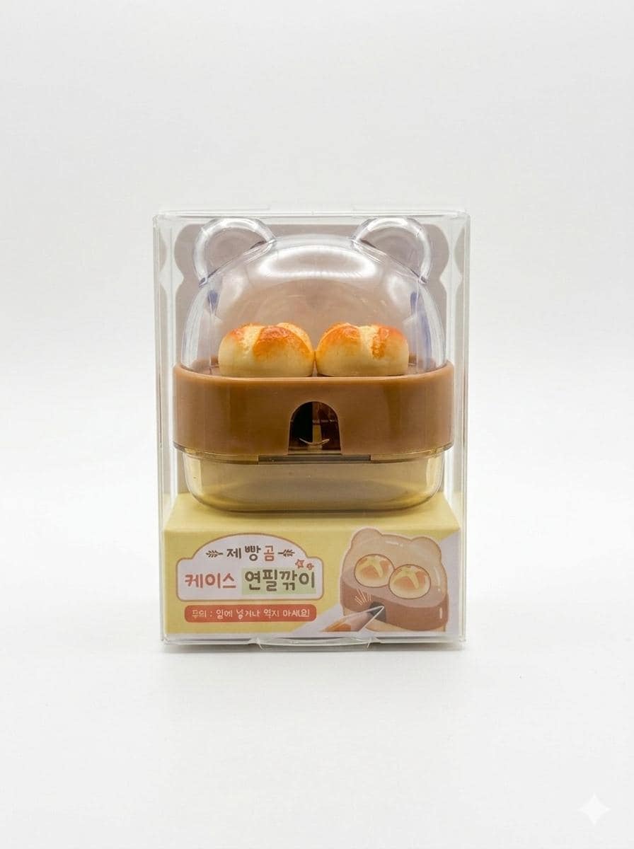 iiGen Baking Bear 3D Dome Pencil Sharpener