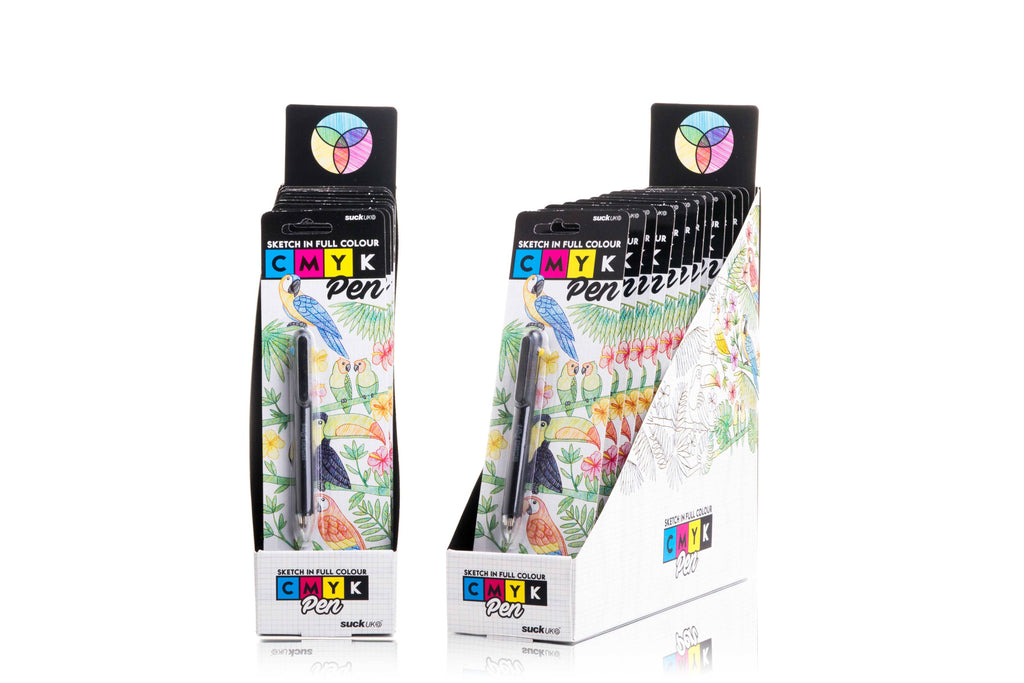 CMYK Pen - Sketch in full colour