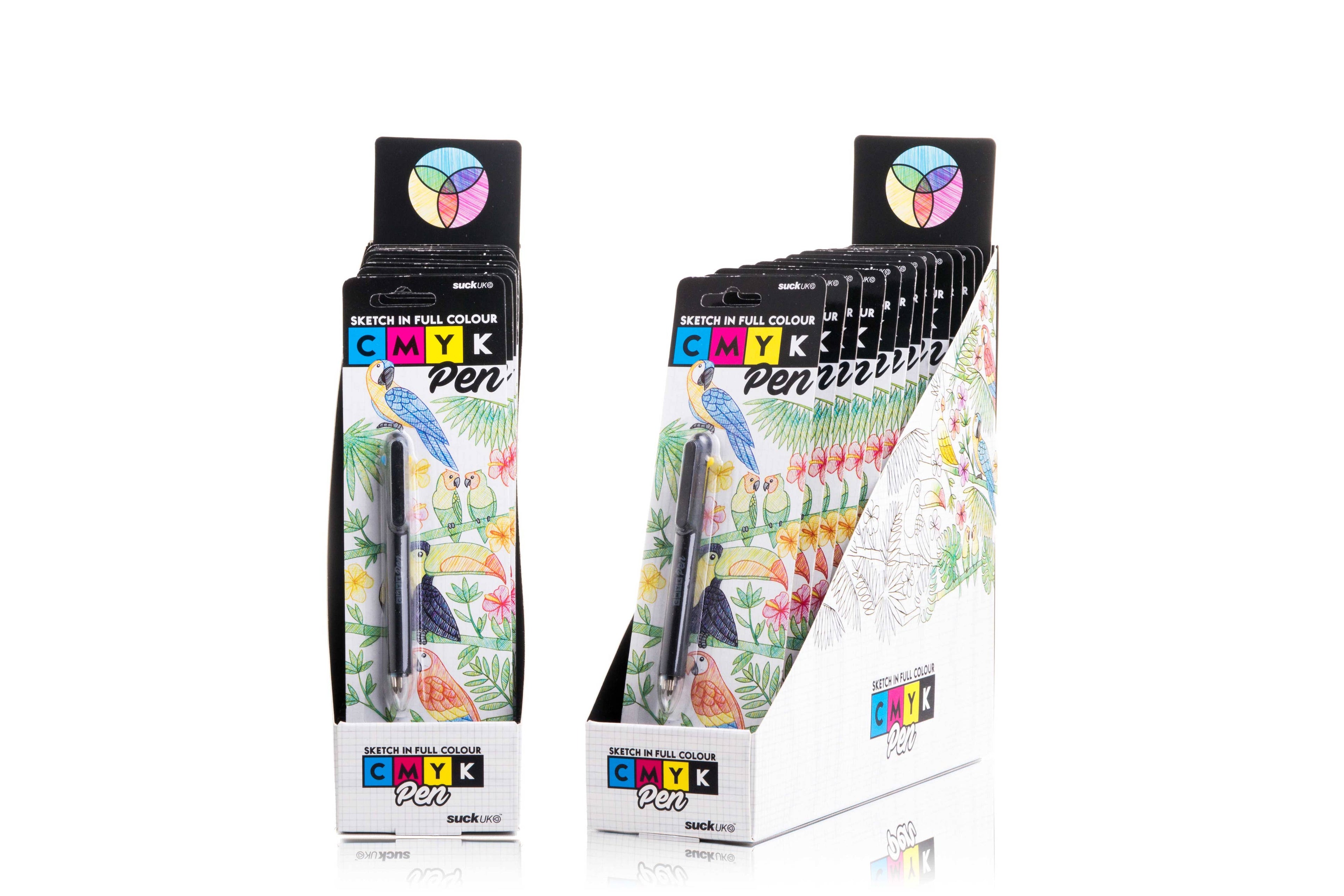 CMYK Pen - Sketch in full colour