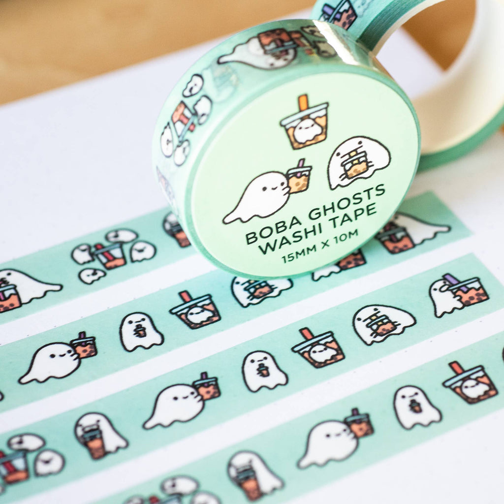 Boba Ghosts Washi Tape - Art Haus and Co