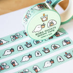 Boba Ghosts Washi Tape - Art Haus and Co