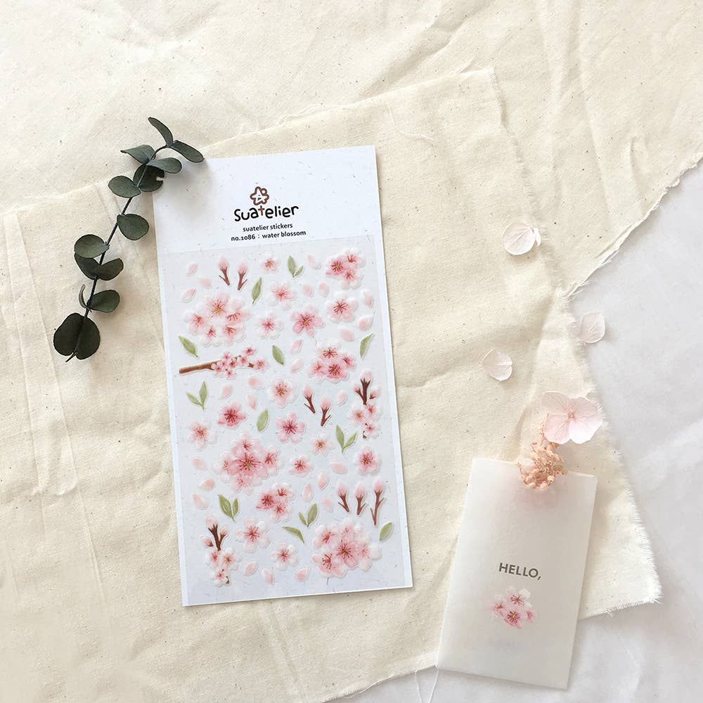Water Blossom Sticker Sheet