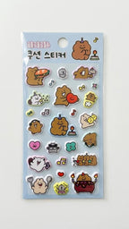 Bear Cushion Sticker - Art Haus and Co